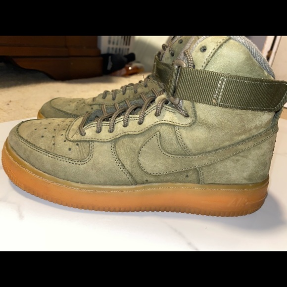 SUEDE NIKE AIR FORCE 1s - Picture 2 of 8
